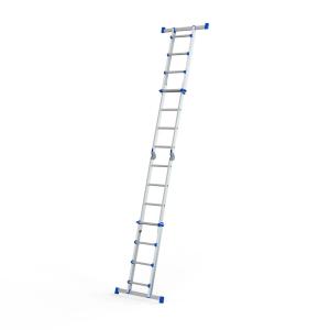 Teleskopisk multikombistege, 4x4 stegpinnar