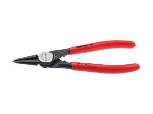 Låsringstång Rak J 1 För Innerringar, 12-25Mm, Huvud Polerat, Handtag Med Plastöverdrag, Format