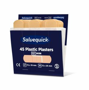 Plåsterrefill Plast Salvequick 6036