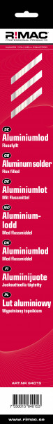 Aluminiumlod Flussfyllt 2,0mm 7st/frp