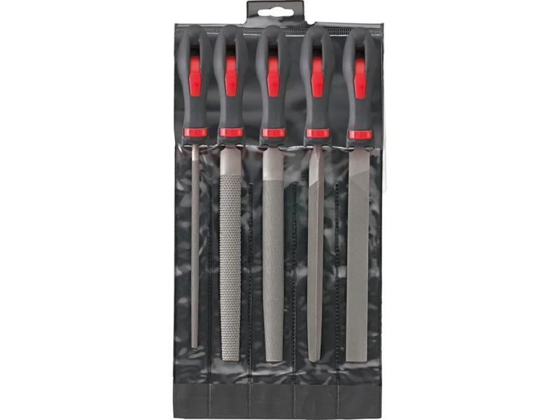 Verkstadfilsats Hugg 2, 250Mm, 5Delar Format