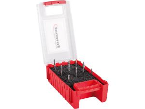 Roterande fil sats 8 filar - Skaft Ø 3 mm, tandning C