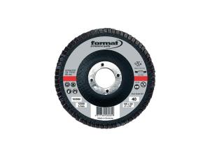 Lamellrondell 115mm K120 Zirkon, Konvex 6°, Format