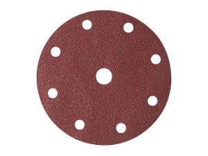 Slipark 150mm K100, kardborrfäste, 9 hål, Format