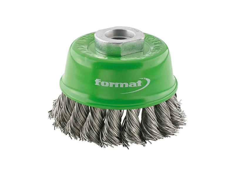 Axialborste Virad, 65x0,5mm, M14, rostfri, Format