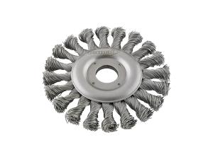 Cirkulärborste, Virad, 115mm, rostfri, Format