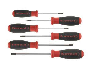 Skruvmejselsats Torx®, 6 Delar, T10-40, Format