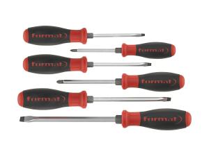 Skruvmejselsats Spår 4,5-8Mm + Pz 1+2, Format