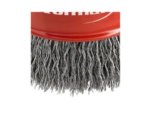 Axialborste Vågig, 60x0,3mm, M14, ståltråd LONGLIFE, Format