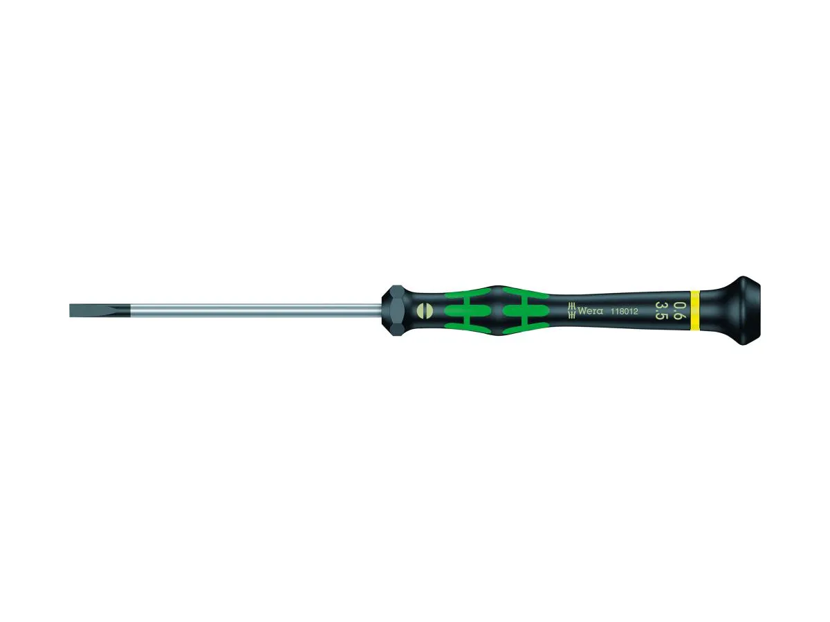 Elektronikskruvmejsel Spår, 3,5mm, Wera 2035