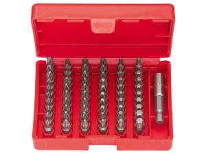 Bits, Sats, Plastkassett Med 1/4-Universalhållare 61Delar, Format