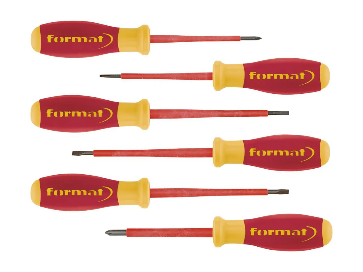 Vde-Skruvmejselsats Spår 2,5-4Mm + Ph 0+1, Format