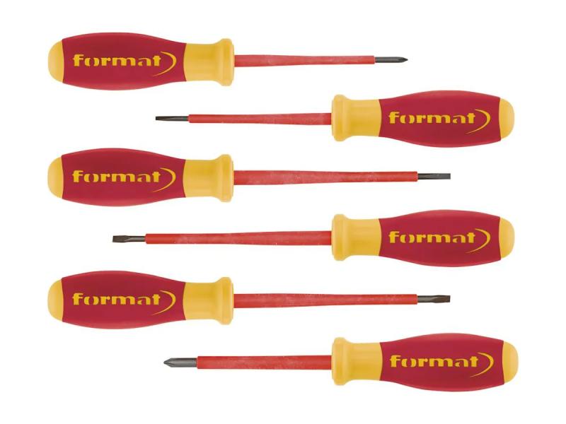 Vde-Skruvmejselsats Spår 2,5-4Mm + Ph 0+1, Format