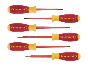 Vde-Skruvmejselsats Spår 2,5-4Mm + Ph 0+1, Format