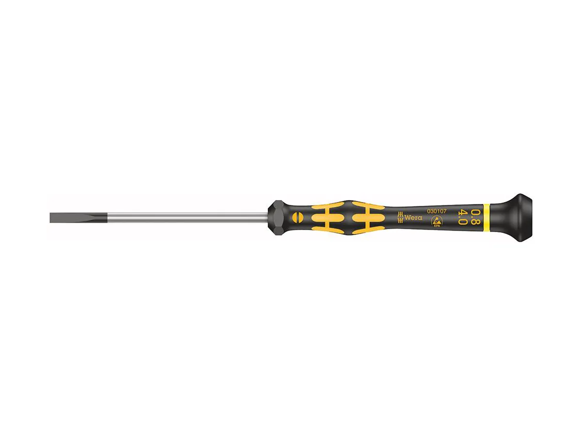 ESD-Elektronikskruvmejsel Spår 4mm, Wera ESD 1578 A