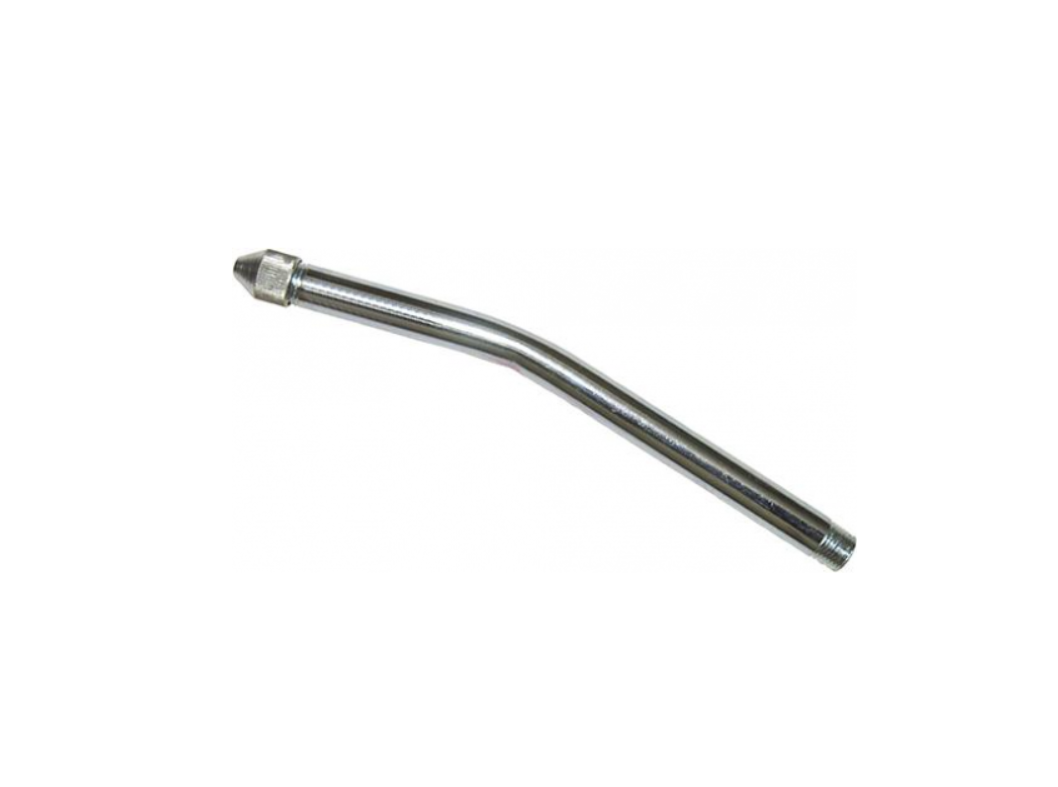 Munstycksrör böjt med spetsig mynning, FORMAT