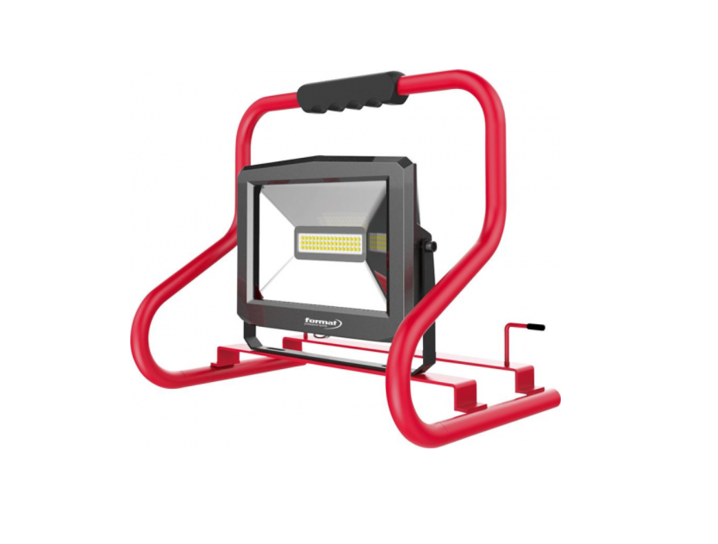 Bygglampa 30W, 2350 lumen, FORMAT