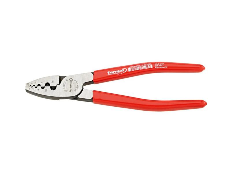 Presstång För Ändhylsor, 180Mm, 0,25-16 Mm², Handtag Med Platsöverdrag, Format