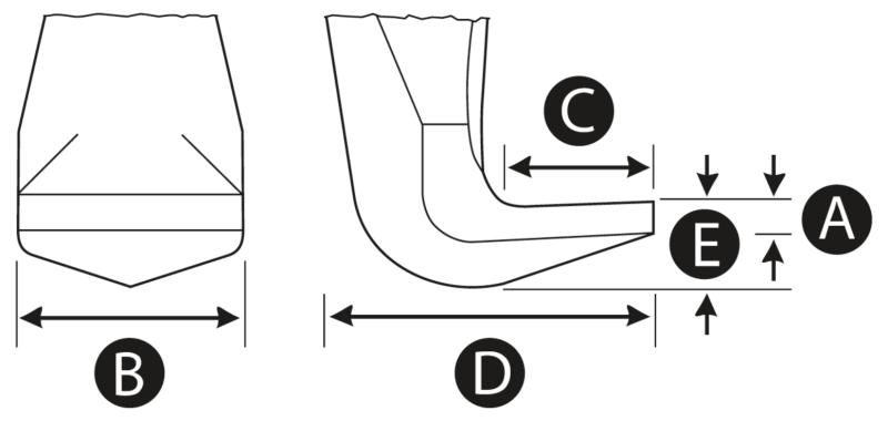 Avdragingskrok (särskilt) för hydrauliska avdragare