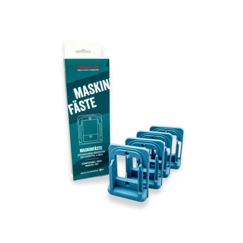 Maskinfäste Makita Kompatibel 18V 4-Pack, Griplis