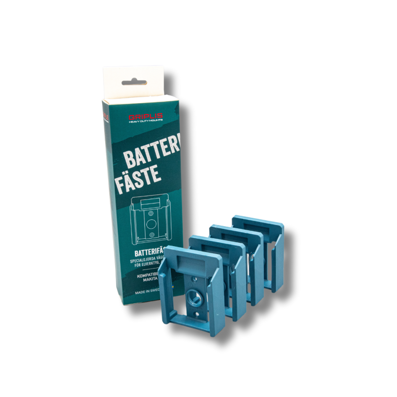 Batterifäste Makita Kompatibel 18V 4-Pack, Griplis