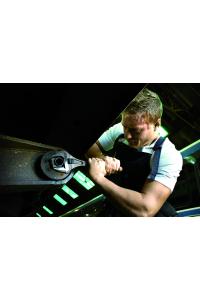 Skiftnyckel ERGO™ 9031, med gummihandtag och fosfaterad yta, Bahco