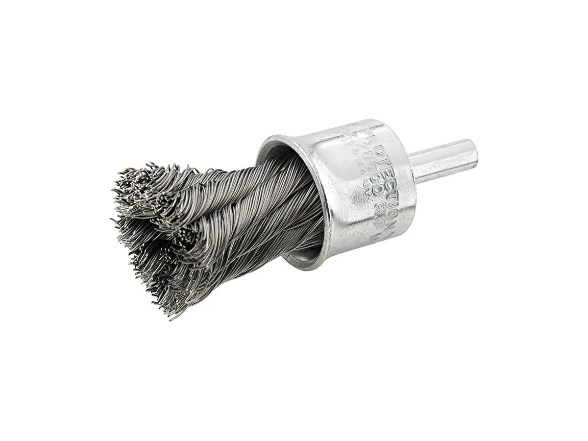 Ändborste Virad, 20x29x0,35mm, ståltråd, Format