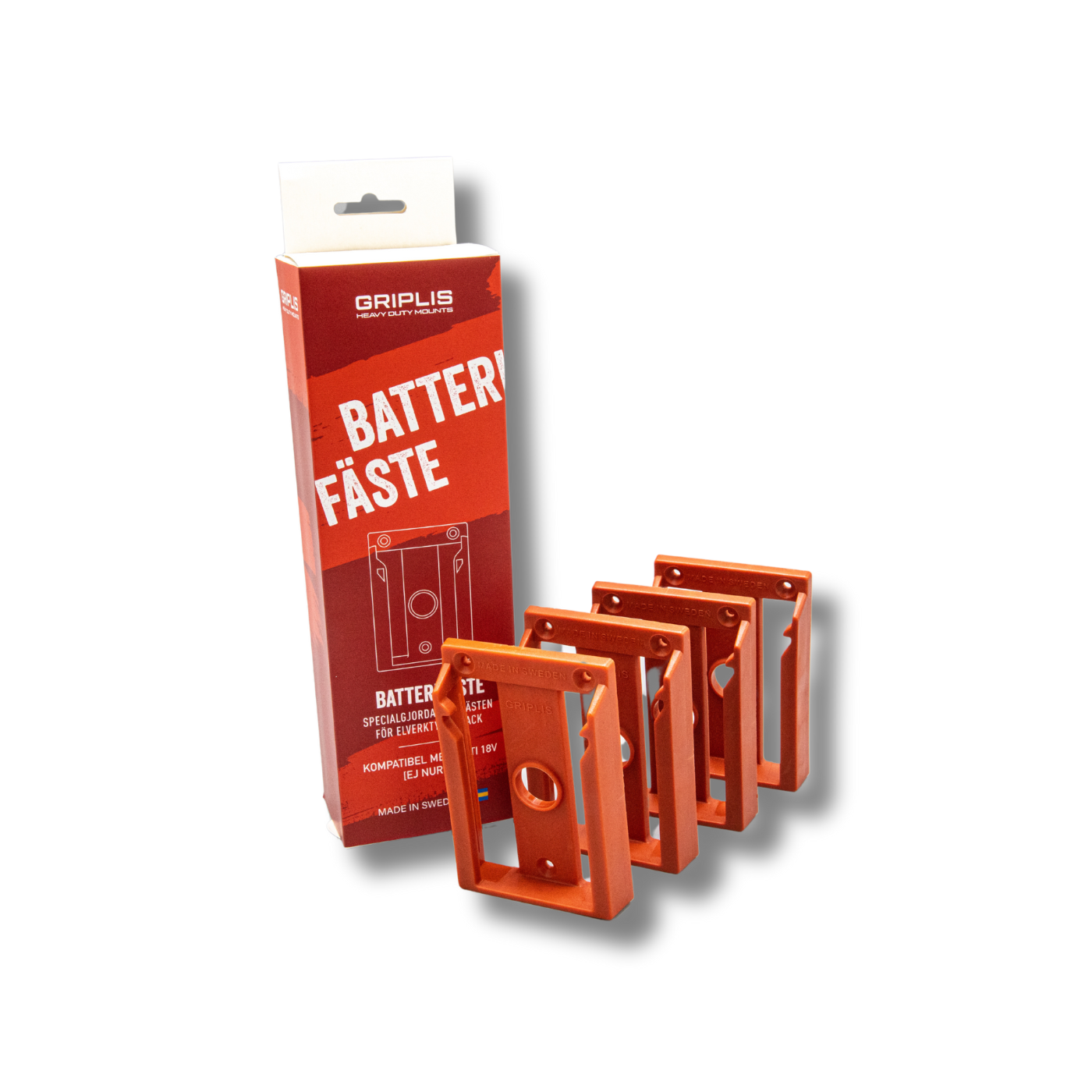 Batterifäste HILTI Kompatibel 18V 4-Pack, Griplis