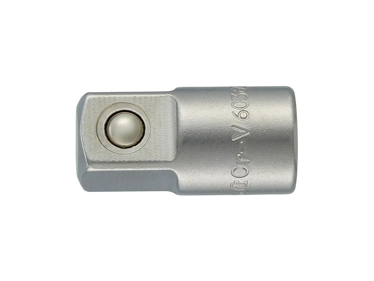Adapter 1/4" inv. - 3/8" utv., 25mm, Format