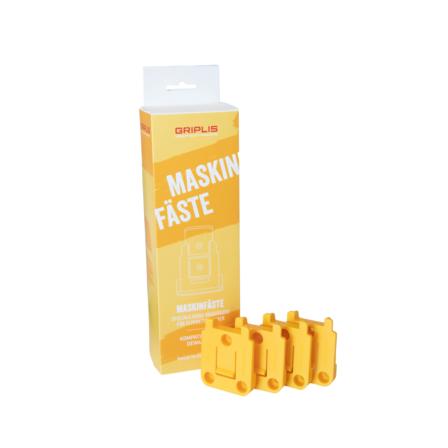 Maskinfäste DeWALT Kompatibel 18V 4-Pack, Griplis