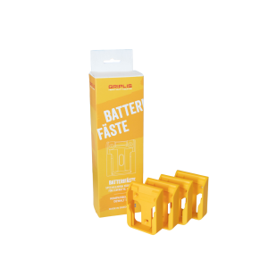 Batterifäste DeWALT Kompatibel 18V 4-Pack, Griplis
