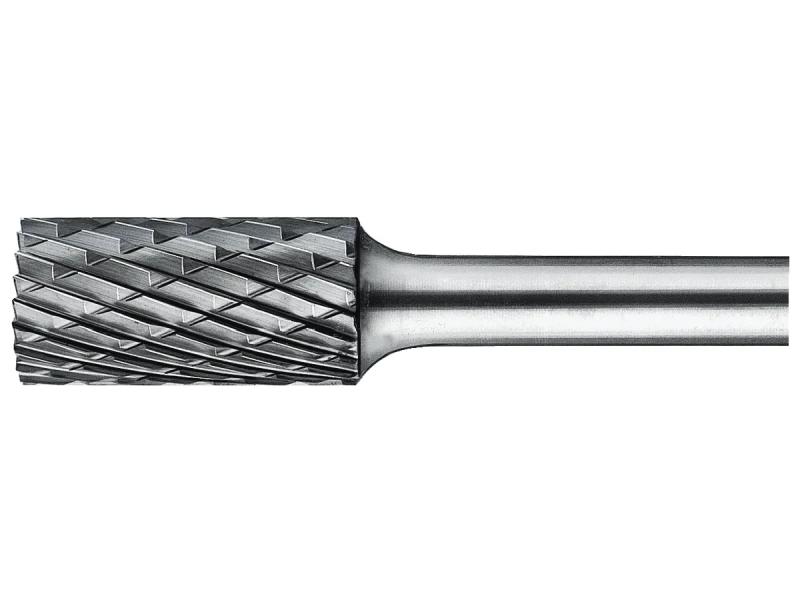 Roterande fil DIN 8033, Cylindrisk form med ändfräs ZYAS, tandning C (16 x 25 x 65 mm)