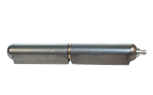 Svetsgångjärn 80 mm med smörjnippel, diam 13 mm