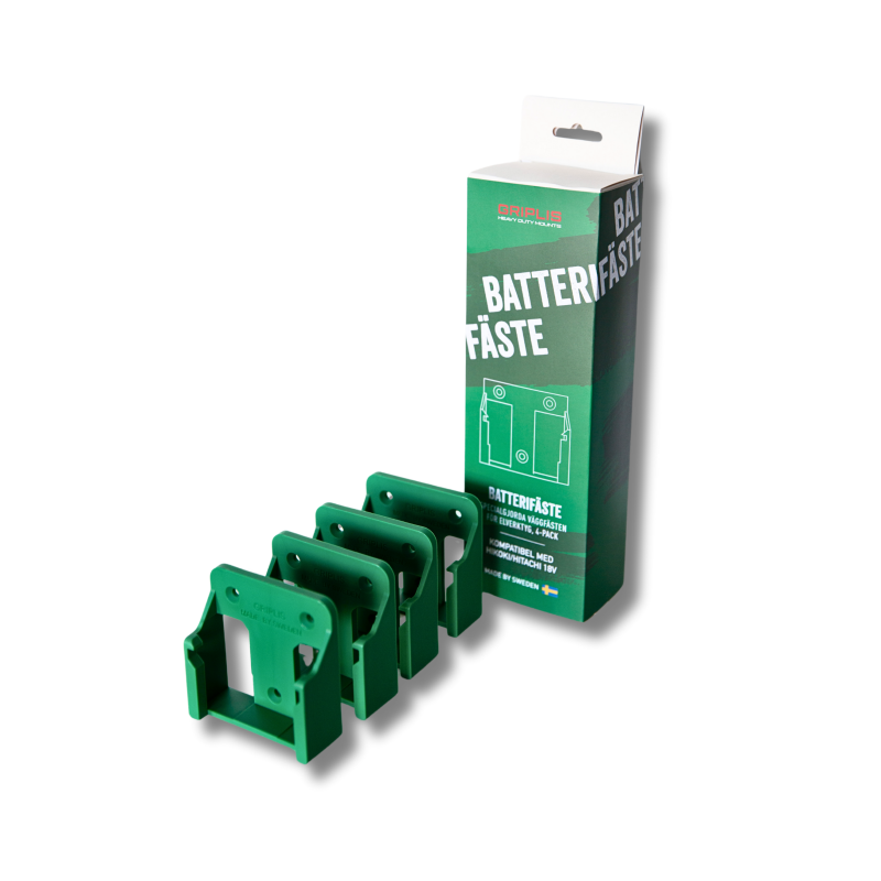 Batterifäste Hikoki/Hitatchi Kompatibel 18V 4-Pack, Griplis