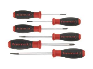 Skruvmejselsats Spår 2,5-5,5Mm + Pz 1+2, Format