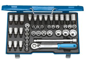 Hylsnyckelsats 1/2" 42 delar Gedore