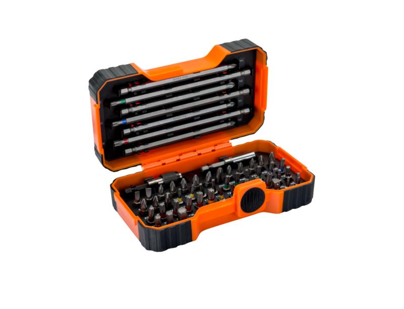 Bitssats 54 delar, färgkodade, Bahco