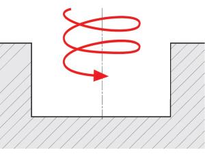Hörnfräs 90° Ø 80mm 7 tänder, Format