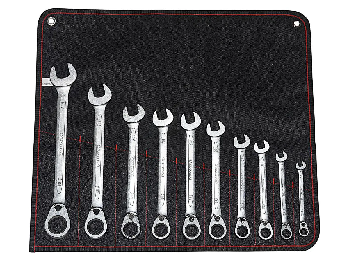 Ringspärrnyckel-Sats 8-24Mm, 10 Delar Format