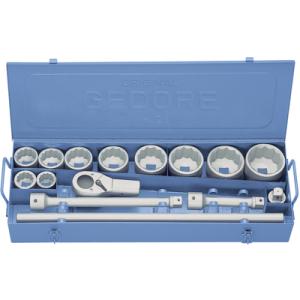 Hylsnyckel-Sats 1, 15Delar Gedore