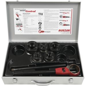 Gängskärkloppa R1/2-1 1/4 Komplett I Låda, Roller