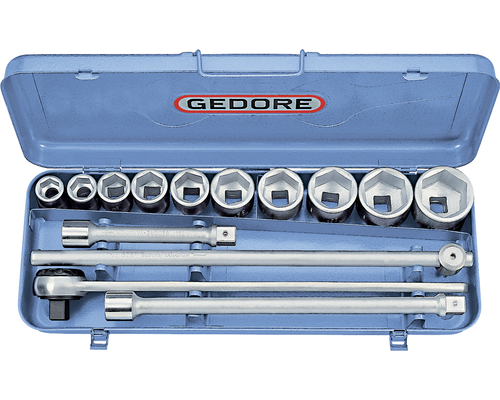 Hylsnyckel-Sats 3/4-Drivn. 14Delar, 22-50Mm,