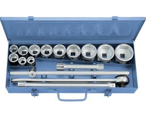 Hylsnyckel-Sats 3/4-Drivn. 16 Delar, 22-60Mm,