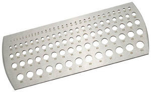 Borr- Och Trådklinga 0,1-10Mm, M. 100 Håln, Stigning 0,01Mm