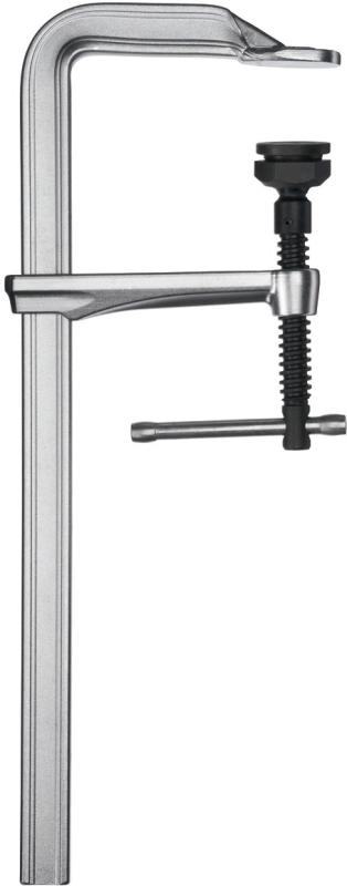 Skruvtving Helt I Stål, 1250X120Mm, Med T-Handtag, Format