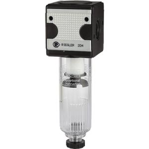 Filter Multifix G 3/8", storlek 1, polykarbonatbehållare, 5 µm, RIEGLER