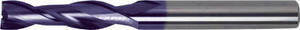 Pinnfräs VHM, DIN6535, 2-skär, 6mm, typ N, skaft HA, extra lång, FORMAT