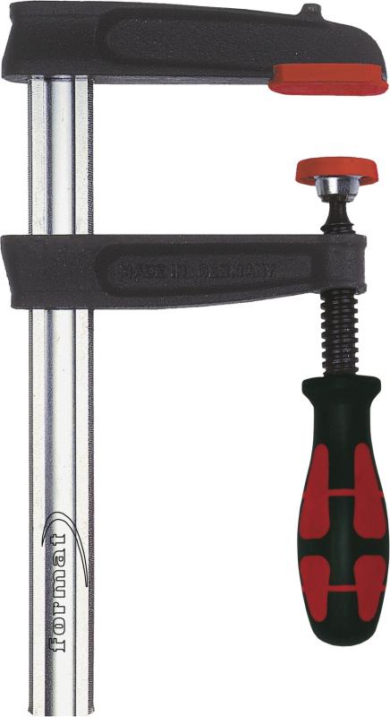 Skruvtving 200X100Mm, Med 2-Komponentshandt. Format