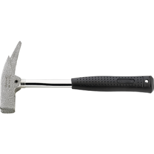 Platthammare, 600G, Med Stålrörskaft, Omagnetisk Spikhållare