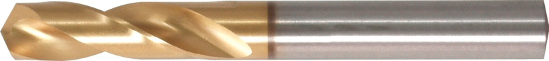 Spiralborr HSS Co5 TiN, DIN1897, typ INOX, 11,5mm, extra kort, FORMAT